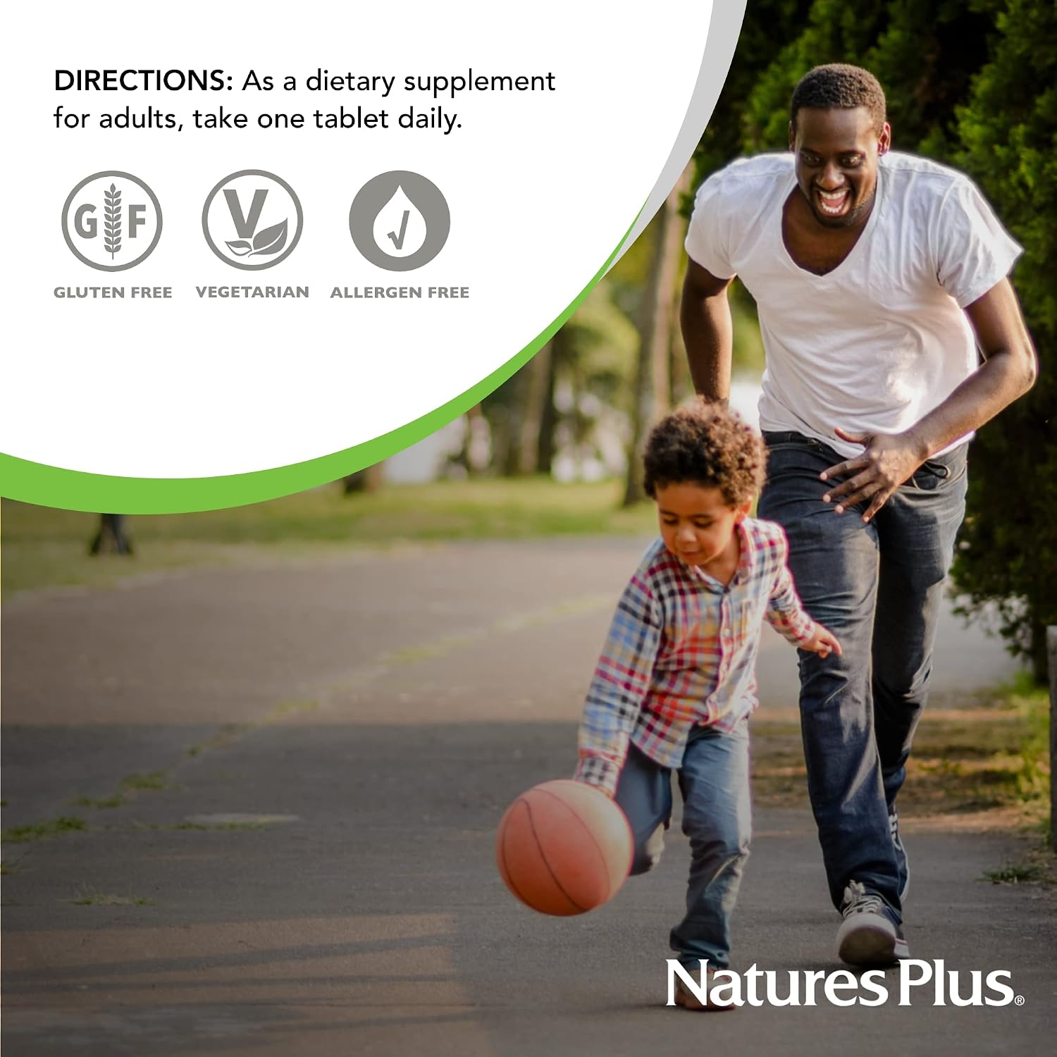 NaturesPlus Vitamina D3 5000 UI + Trans-Resveratrol - Liberación Prolongada - 90 Comprimidos Veganos