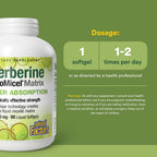 Natural Factors Berberine LipoMicel Matrix - 90 Cápsulas Blandas