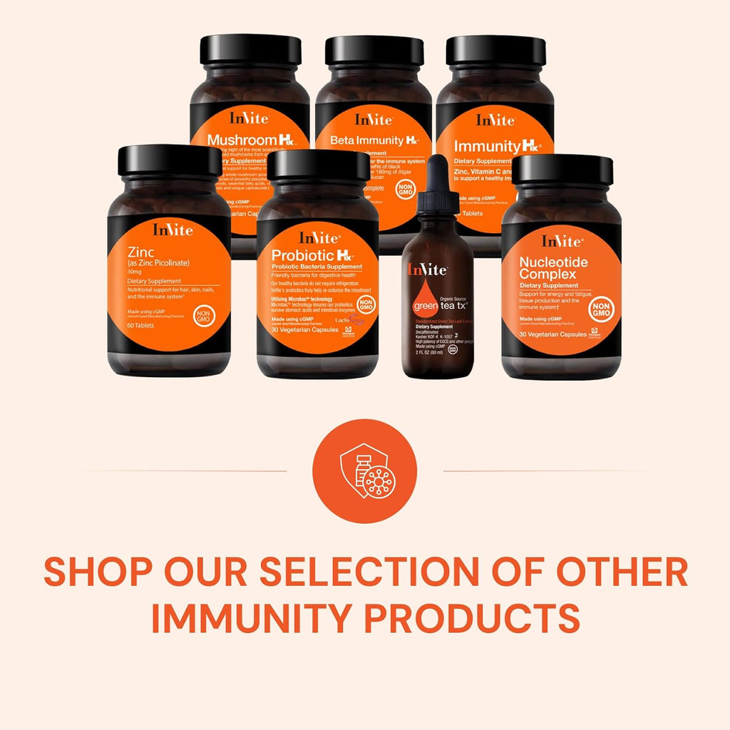 Invite Health Nucleotide Complex - 400 mg - 30 Cápsulas Vegetarianas