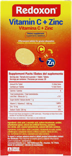 Redoxon Vitamina C + Zinc, 20 Comprimidos Efervescentes Sabor Naranja
