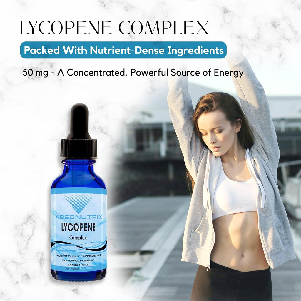 Complejo de Licopeno 50 mg - Absonutrix - 118 ml (4 oz) - 200 porciones