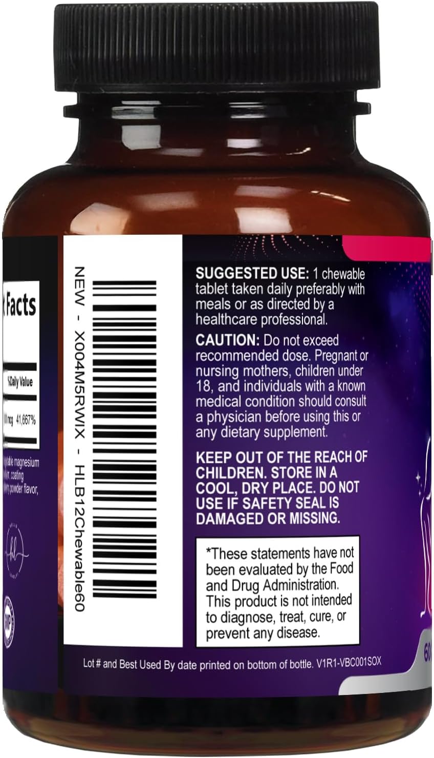 Vitamina B12 1000 mcg por Ración Comprimibles Masticables - Metilcobalamina - 60 Comprimidos
