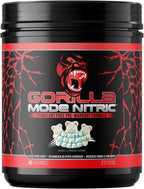 Gorilla Mode Nitric – Pre-Entreno Sin Estimulantes (784g, Tiger's Blood)