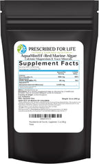 Prescribed For Life Aquamin en Polvo - Algas Rojas, Calcio y Magnesio Vegetal, 72 Minerales Traza, No OGM (2 kg)