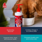 PLATO Wild Alaska Salmon Oil for Dogs - 946 ml