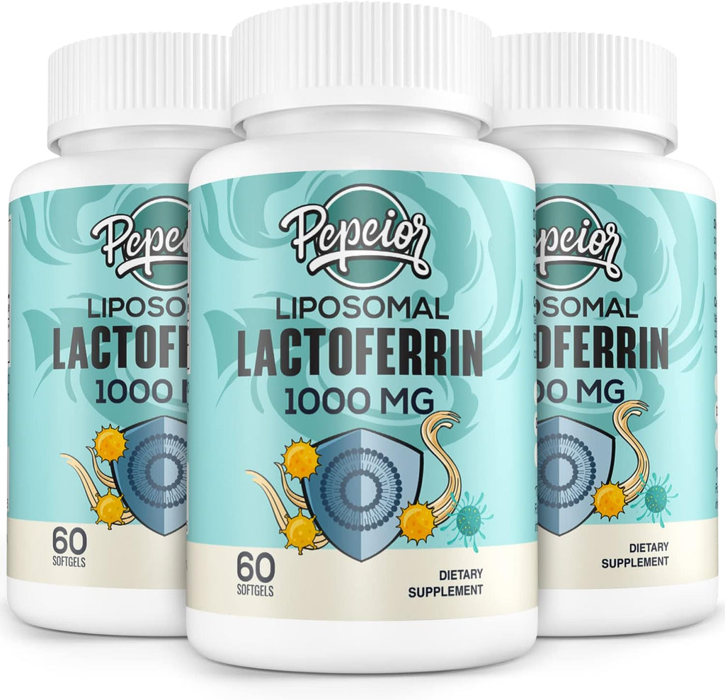 Lactoferrina Liposomal 1000 mg - 60 Cápsulas Blandas