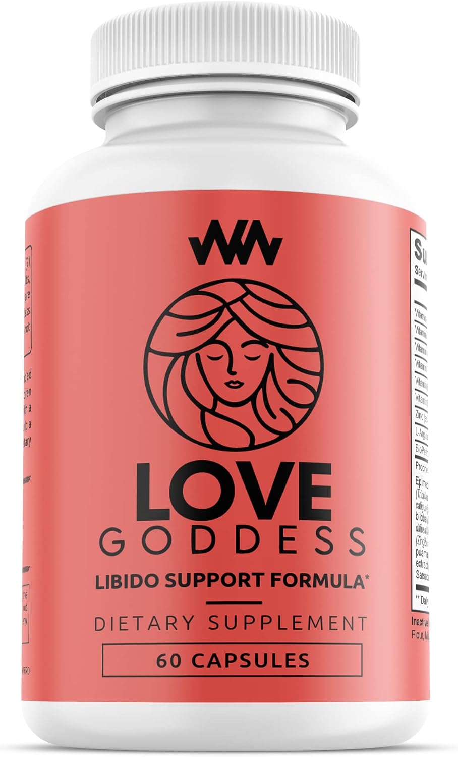 Love Goddess - Suplemento Femenino para Aumentar la Libido con Miura Puama | Warped Wellness