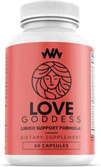Love Goddess - Suplemento Femenino para Aumentar la Libido con Miura Puama | Warped Wellness