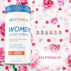 Selfevolve Women's Ultra-Vitamin Multivitamínico para Mujeres - Mezcla de Nutrientes Esenciales con Saúco, Vitamina C, Zinc y Vitamina D - 90 Cápsulas Vegetarianas