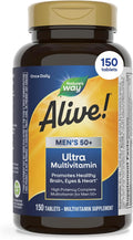 Nature's Way Alive! Multivitamínico Ultra Potencia para Hombres 50+