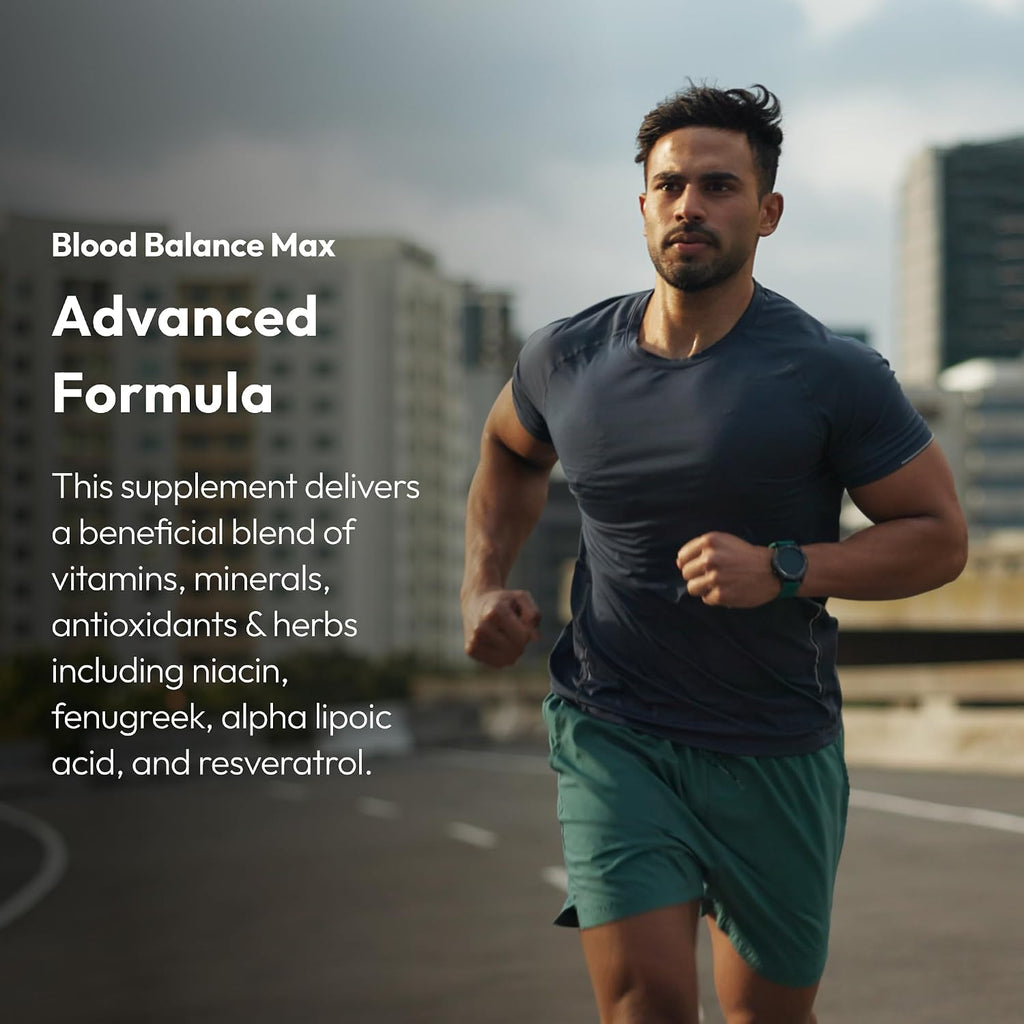 Justified Laboratories Blood Balance Max - 60 Cápsulas (Pack de 3) - Fórmula de Apoyo Circulatorio Avanzado con Hierbas y Vitaminas