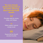 Stress-Relax KSM-66 Ashwagandha 600 mg, 60 Cápsulas Vegetales de Natural Factors