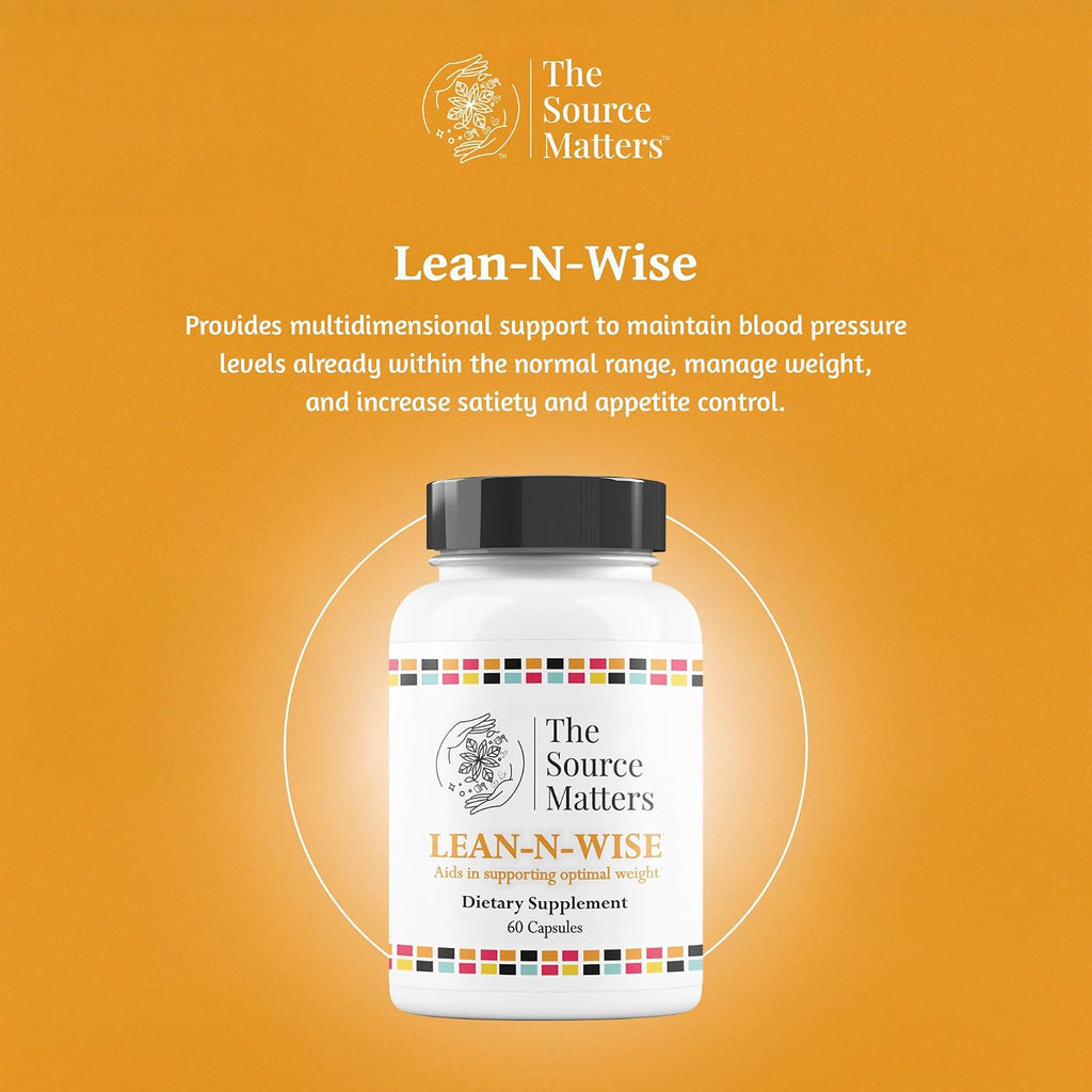 Lean-N-Wise Apoyo Digestivo y Energético con Café Verde, Hibisco, Hierba Luisa y Citrato de Magnesio | Fórmula Vegetal para el Bienestar Diario (60 Cápsulas)