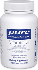 Pure Encapsulations Vitamina D3 VESIsorb - 60 Cápsulas