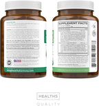 USDA Organic Super Greens - Suplemento de Superverduras Ecológicas con 28 Superalimentos