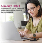 Promensil Perimenopause, Suplemento para Mujeres con Isoflavonas de Trébol Rojo, Biotina y Vitamina D, 30 Comprimidos