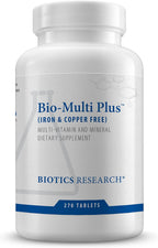 Biotics Research Bio Multi Plus Multivitamínico Sin Hierro y Sin Cobre - 270 Comprimidos