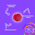 Olympian Labs Gominolas de Saúco para Niños | Con Vitamina C y Zinc | 60 Unidades