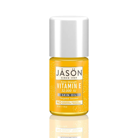 Jason Natural Vitamina E 32.000 UI Aceite para la Piel Extra Fuerte, 1 fl oz (30 ml)