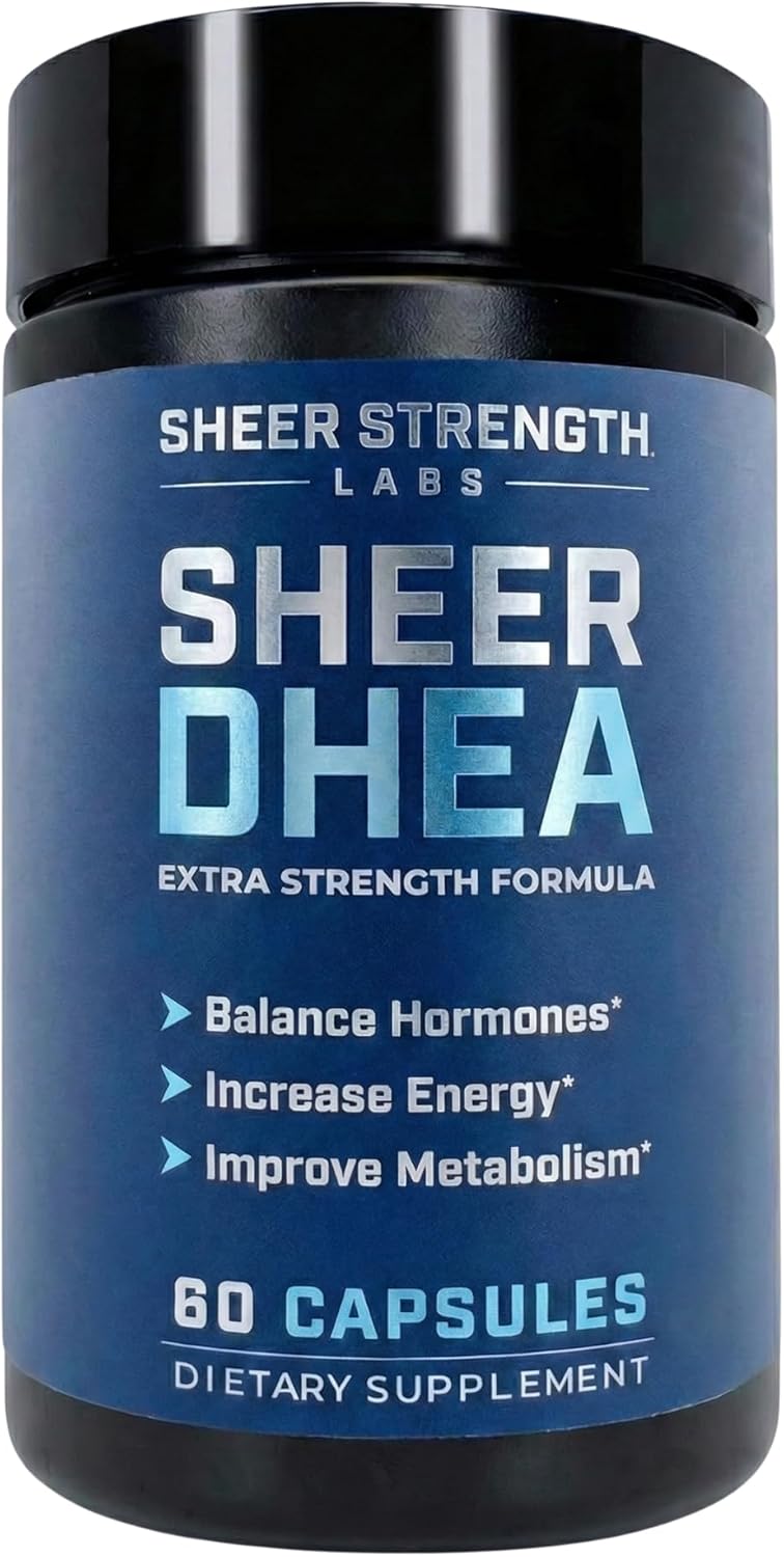 DHEA 100 mg para Hombres y Mujeres - Sheer Strength Labs