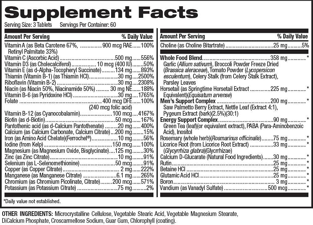 Hi-Health Men's Multivitamin (180 comprimidos)