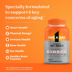 One A Day Multivitamínico para Mujeres 50+, 65 Comprimidos