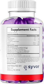 Vital Pump XL Testo Gummies - Gominolas para Hombres (60 uds)