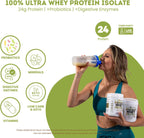 Nutrigenius+ Protein Source – 24g de Aislado de Proteína de Suero por Ración – Sabor Mantequilla de Cacahuete