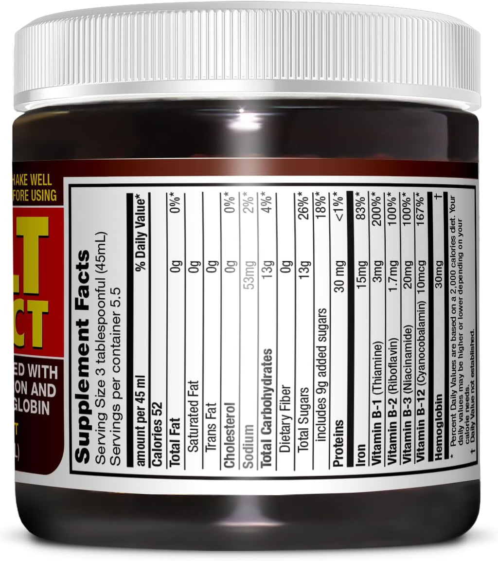 Germa Liquid Malt Extract - Pure Barley Malt Concentrate - 236 ml