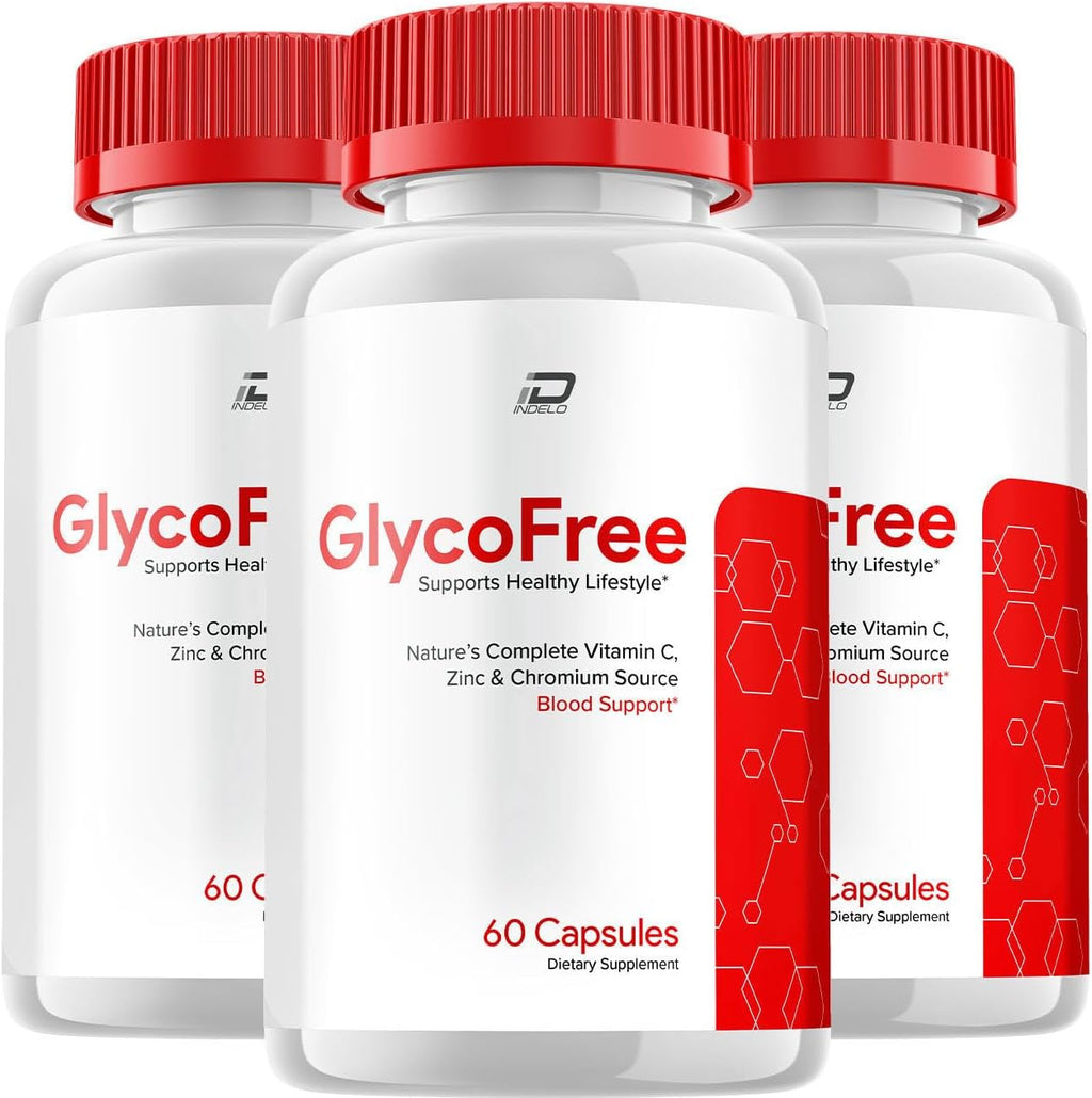 GlycoFree Cápsulas – Suplemento Avanzado Natural (3 Paquetes, 180 Cápsulas)