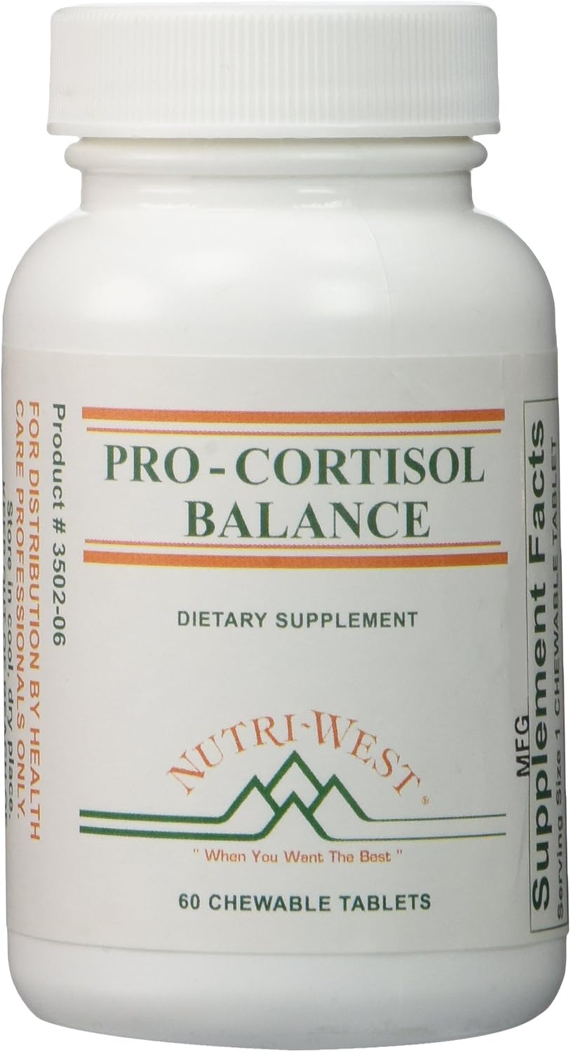 Pro-Cortisol Balance - 60 Comprimidos Masticables de Nutri West