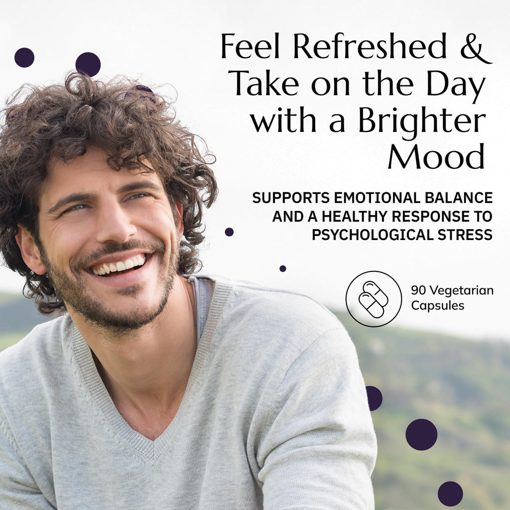 Neurobiologix Neuro Calm & Rebalance - Complejo de L-teanina, Magnesio, Zinc y Kava Kava - 60 Cápsulas
