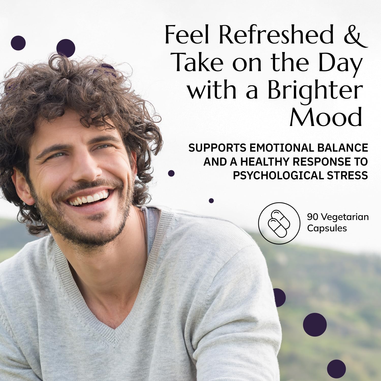 Neurobiologix Neuro Calm & Rebalance - Complejo de L-teanina, Magnesio, Zinc y Kava Kava - 60 Cápsulas