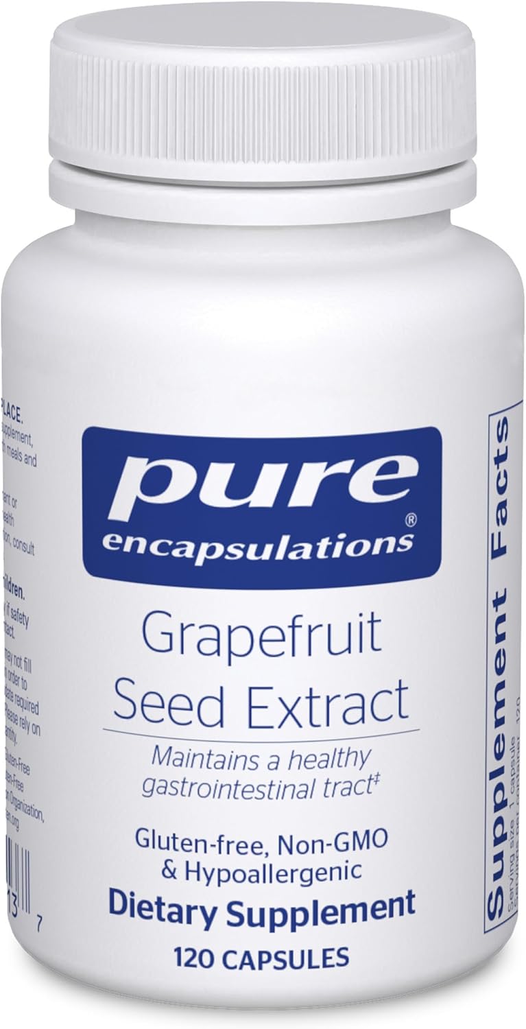 Pure Encapsulations Grapefruit Seed Extract 120 Capsules