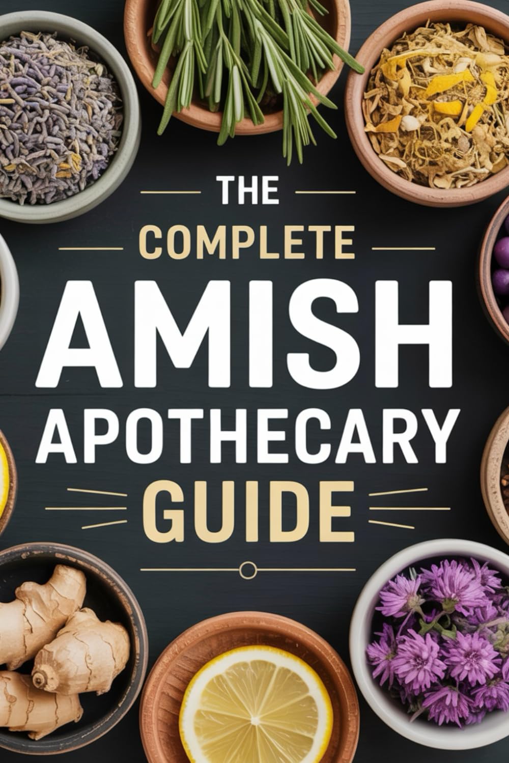 Remedios Curativos Amish: Guía Completa para Cultivar, Elaborar y Usar Remedios Naturales para el Bienestar Familiar