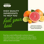 Swanson Vitamina C con Escaramujo - Complemento Alimenticio 1000 mg - 2 Pack (180 Cápsulas)