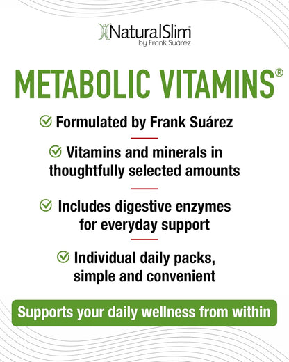 NaturalSlim Metabolic Vitamins, Multivitamin – Composición completa: Busca una fórmula que incluya una amplia – Image 9