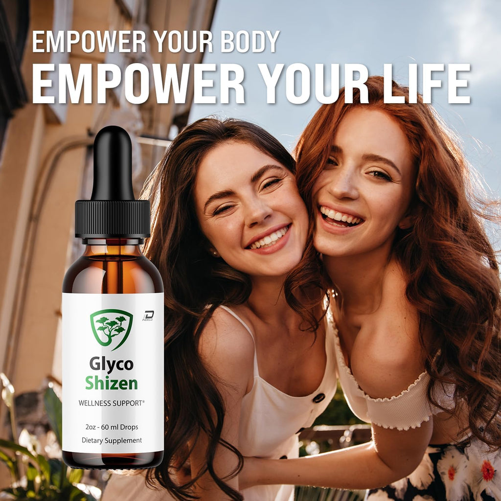 Glyco Shizen Healthy Formula – Fórmula Saludable Natural en Gotas, Extra Fuerte, 5 Paquete (5 Meses)