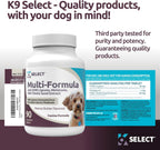 K9 Select Multi-Formula Vitaminas para Perros Pequeños - 90 Comprimidos Masticables Sabor Mantequilla de Cacahuete