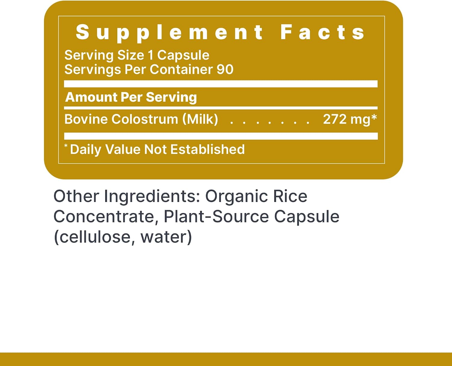 Premier Research Labs Calostro-IgG - Suplemento de Calostro Bovino, Grass Fed, para el Apoyo Inmunitario y la Salud Intestinal, con Lactoferrina, Aminoácidos, Nucleótidos - 90 Cápsulas