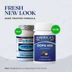 AFI Dopa 400 - Extracto de Mucuna Pruriens (15% L-DOPA) - 250 Cápsulas Veganas