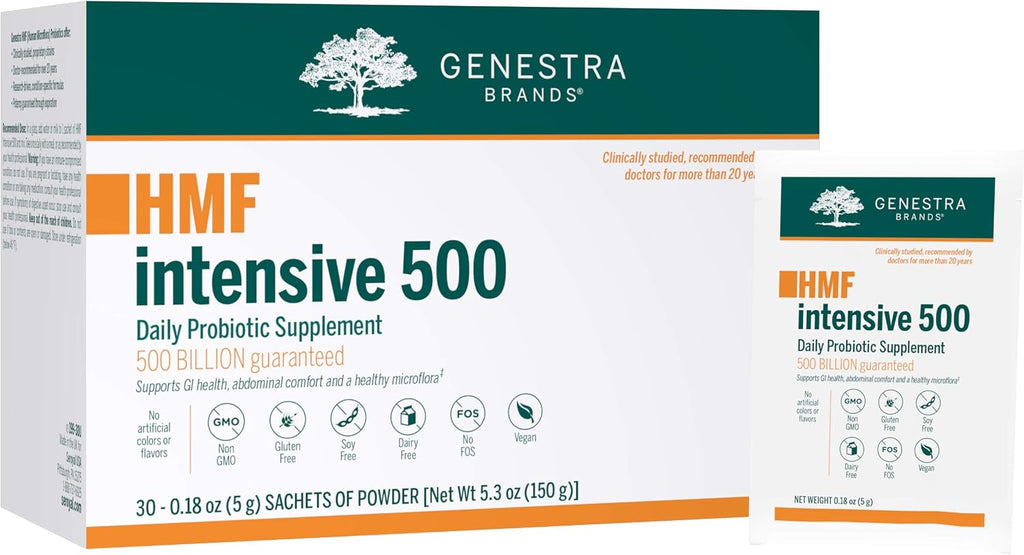 HMF Intensive 500 – Probiótico Altamente Concentrado, 30 Sobres