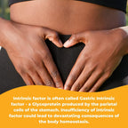 Intrinsic Factor with Folic Acid and Vitamin B12 1000 mcg - 120 Capsules