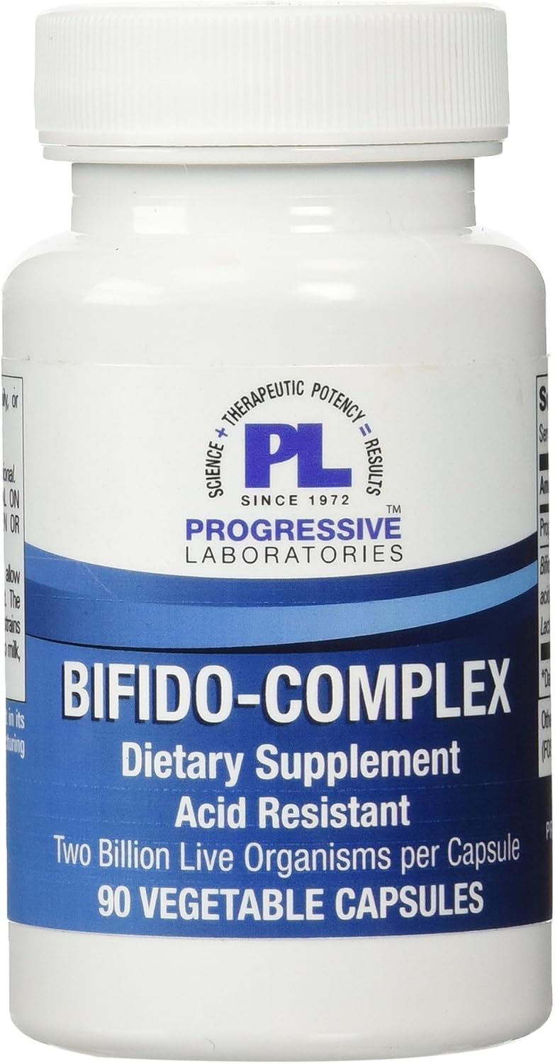 Progressive Labs Bifido-Complex Probiótico, 90 Cápsulas