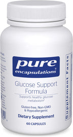 Pure Encapsulations Fórmula de Apoyo a la Glucosa, 60 Cápsulas