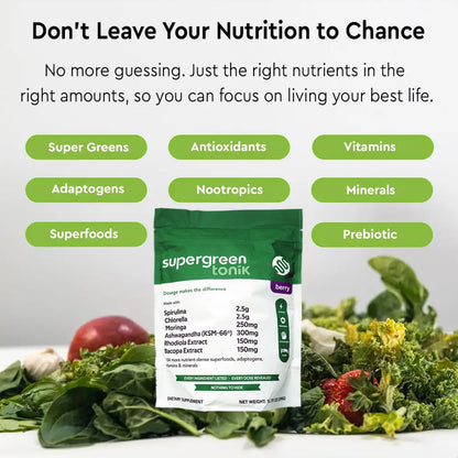 SUPERGREEN TONIK 100% Natural Greens – Ginkgo biloba: conocido por su apoyo a la circulación y la función – Image 3
