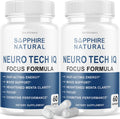 Neuro Tech IQ - Complemento para la concentración (2x120 cápsulas)