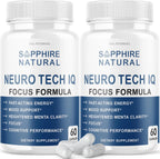 Neuro Tech IQ - Complemento para la concentración (2x120 cápsulas)