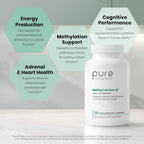 Pure Therapro Rx Complejo B Metilado Activo - 60 Cápsulas Veganas