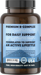 Natural Rhythm B-CALMplex Complejo B, con Metilfolato y B12, 90 Cápsulas